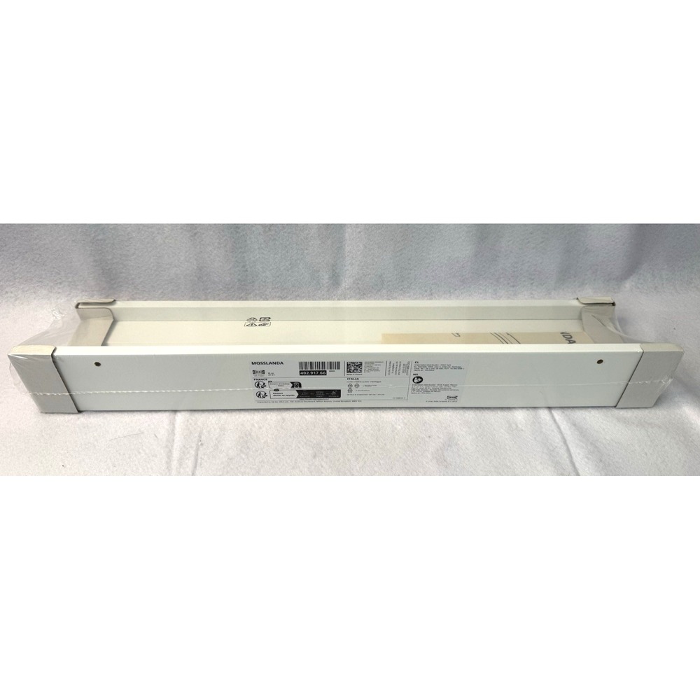 IKEA Mosslanda 21 3/4" White Floating Shelf Picture Ledge 22509 NIP.